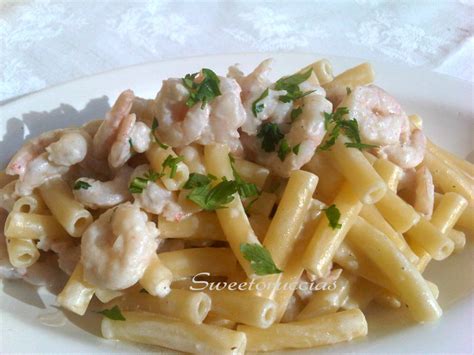 Pasta Panna e Gamberetti