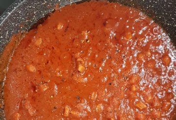 Pasta Pomodoro e Pancetta