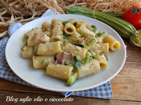 Pasta Zucchine e Pancetta