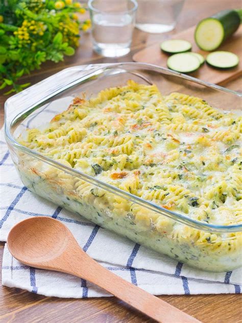 Pasta al Forno con Crema di Zucchine