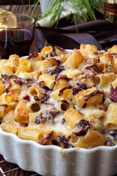 Pasta al Forno con Radicchio