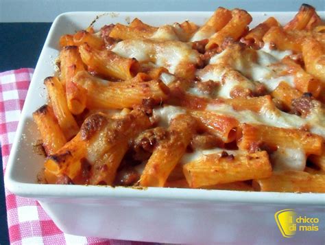 Pasta al Forno con Ragù