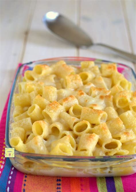 Pasta al Forno in Bianco con Mozzarella