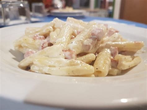 Pasta al Prosciutto Cotto