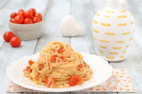 Pasta al Salmone e Pomodorini
