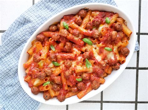 Pasta al forno con polpette