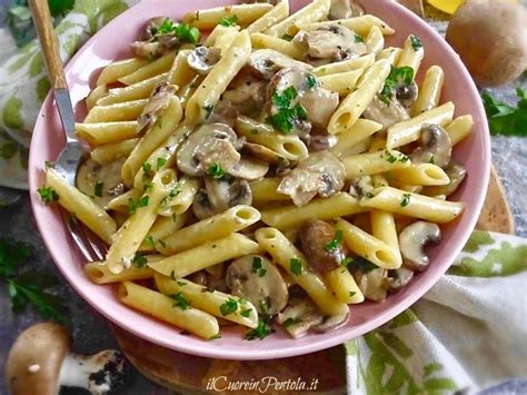 Pasta alla Boscaiola con Funghi Porcini