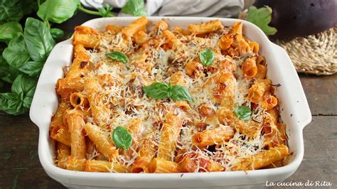 Pasta alla Siciliana al Forno