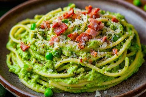 Pasta con Crema di Piselli