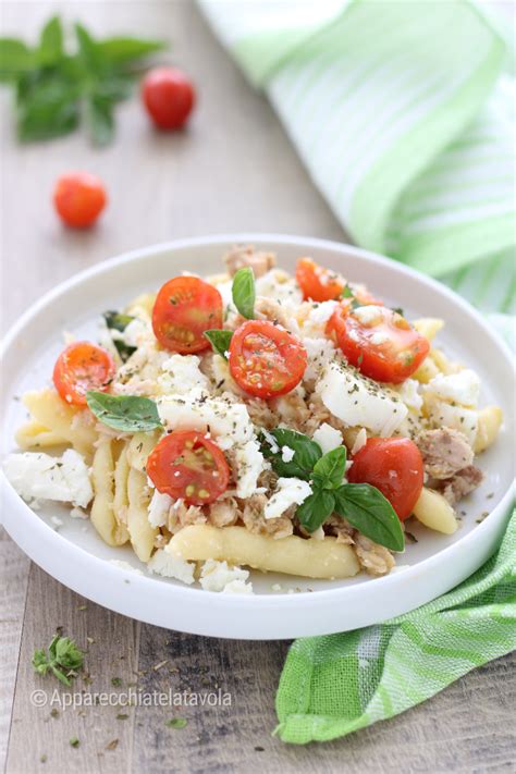 Pasta con Feta e Tonno