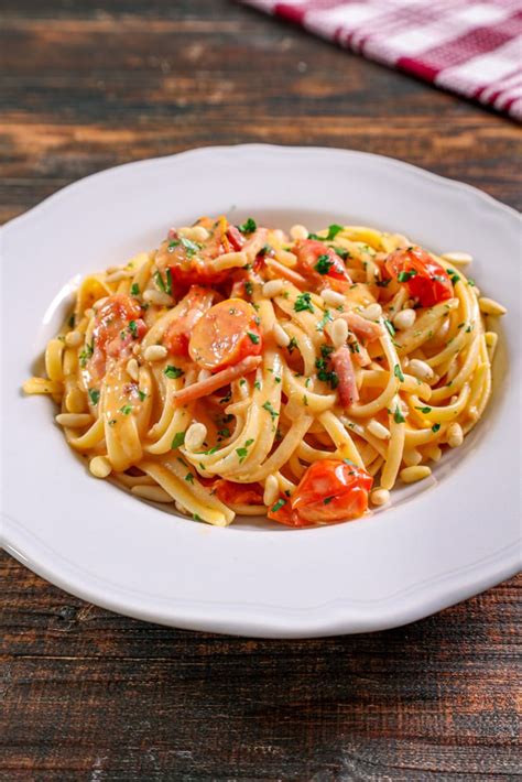 Pasta con Mascarpone e Pomodorini