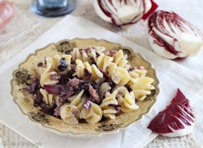 Pasta con Radicchio e Ricotta