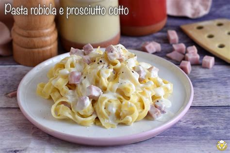 Pasta con Robiola e Parmigiano