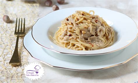 Pasta con Salsa di Nocciole