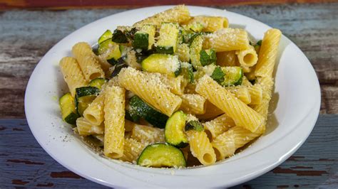 Pasta con Zucchine e Menta - Variante
