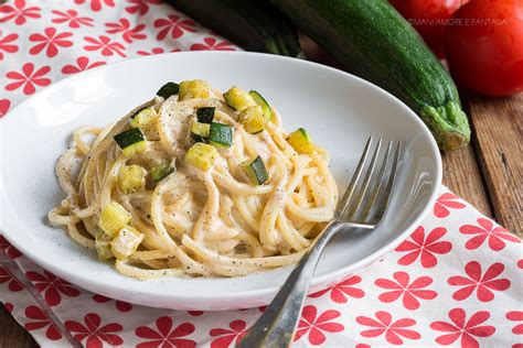 Pasta con Zucchine e Mozzarella