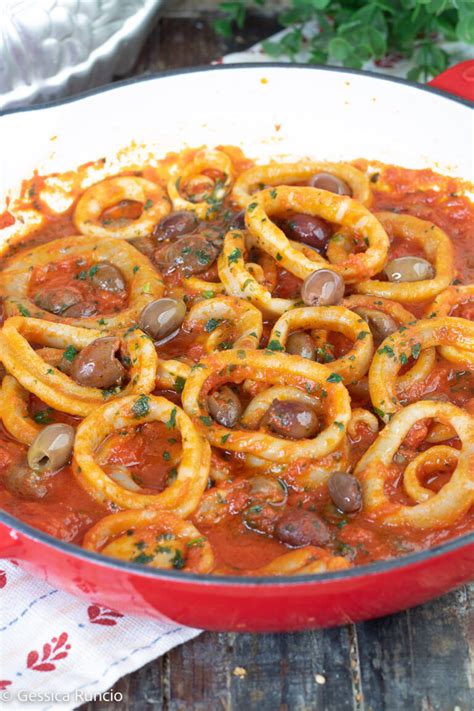 Pasta con anelli di totano
