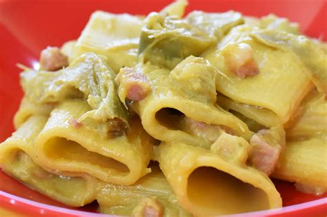 Pasta con carciofi