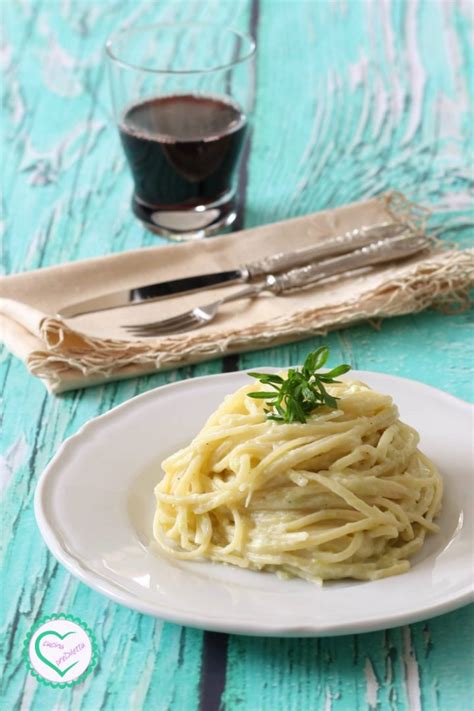 Pasta con crema di porri