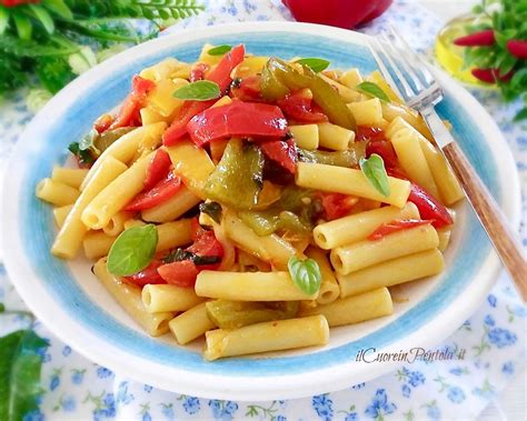 Pasta con i peperoni