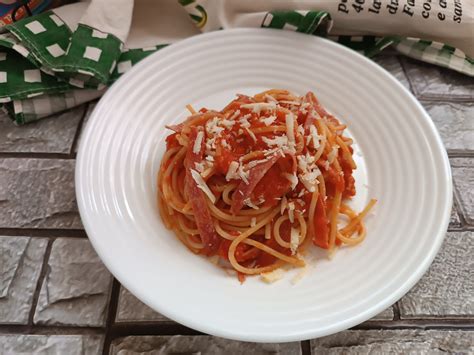 Pasta con il Salame