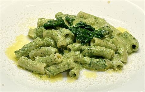 Pasta con spinaci