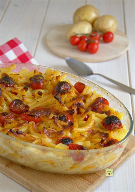 Pasta e Patate con Pomodorini