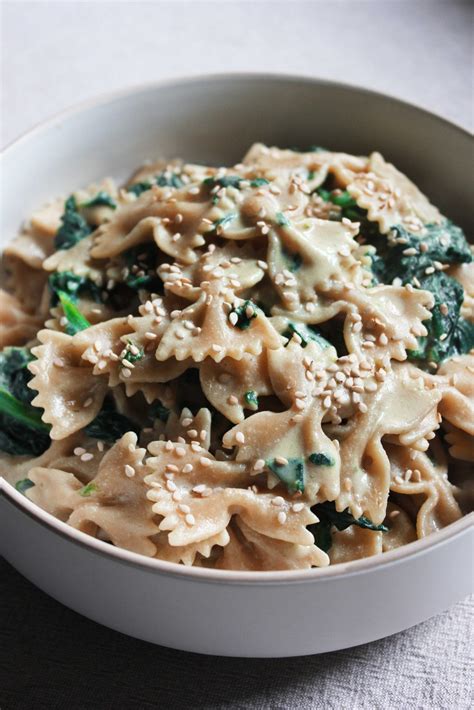 Pasta fredda con tahina