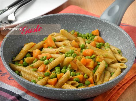 Pasta integrale con verdure
