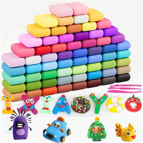 Pasta modellabile di vari colori