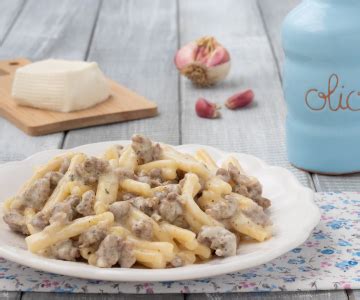 Pasta salsiccia e gorgonzola