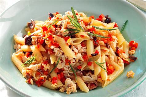 Penne al Ragù di Pollo e Peperoni