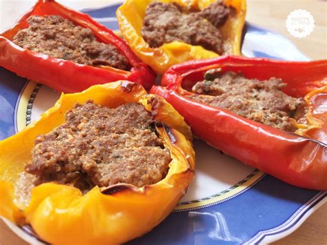 Peperoni Ripieni di Carne e Salsiccia