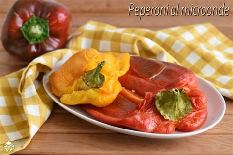 Peperoni al microonde