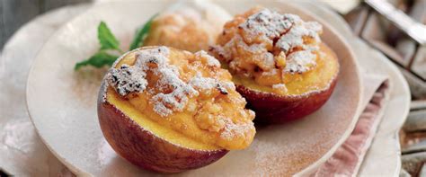 Pesche Ripiene al Forno