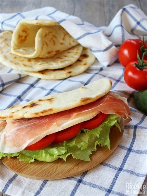 Piadina con esubero di pasta madre