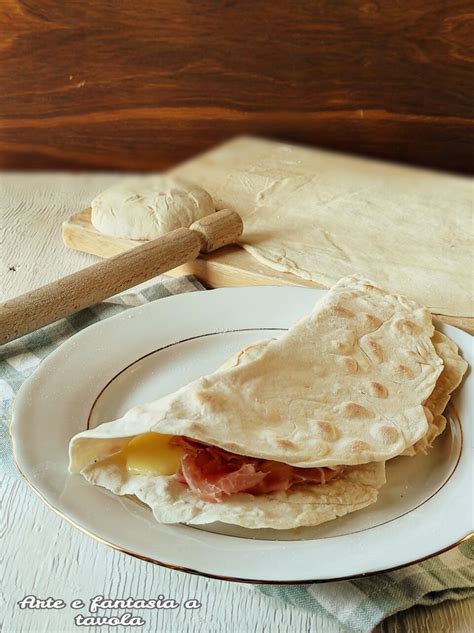 Piadina con lievito madre