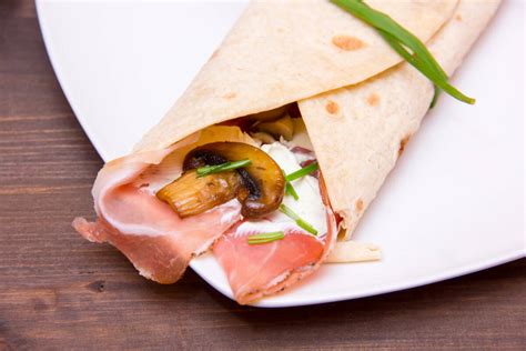 Piadina in friggitrice ad aria