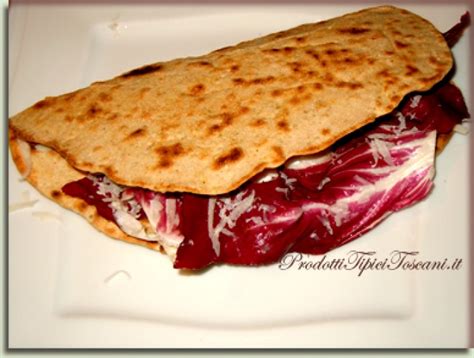 Piadine di farro farcite
