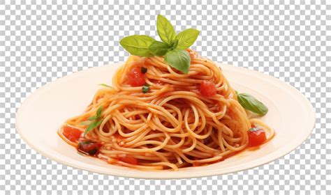 Piatto di spaghetti fumante