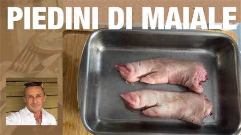 Piedini di Maiale con Contorno