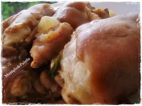 Piedini di maiale ricetta sarda
