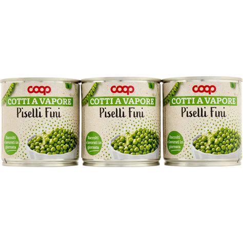 Piselli surgelati cotti