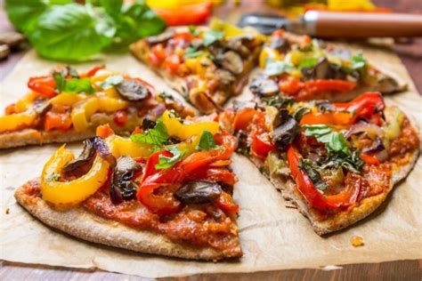 Pizza Integrale con Verdure