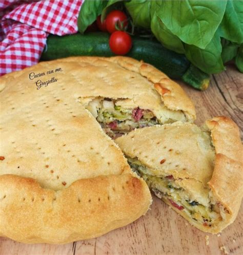 Pizza Rustica alle Zucchine