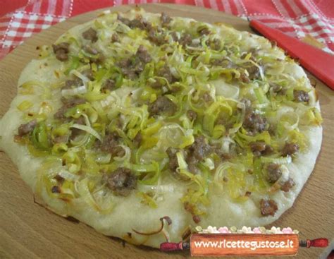 Pizza ai Porri