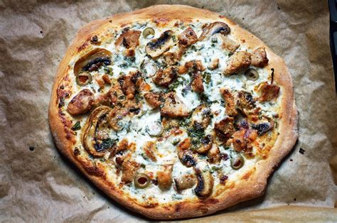 Pizza ai funghi porcini