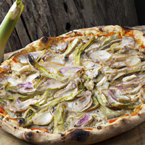 Pizza burrata e carciofi