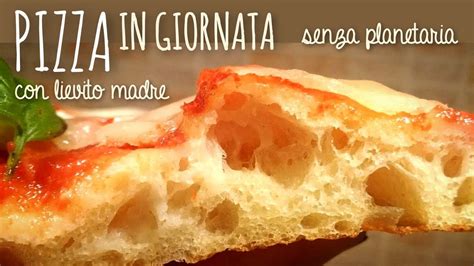 Pizza con Lievito Naturale