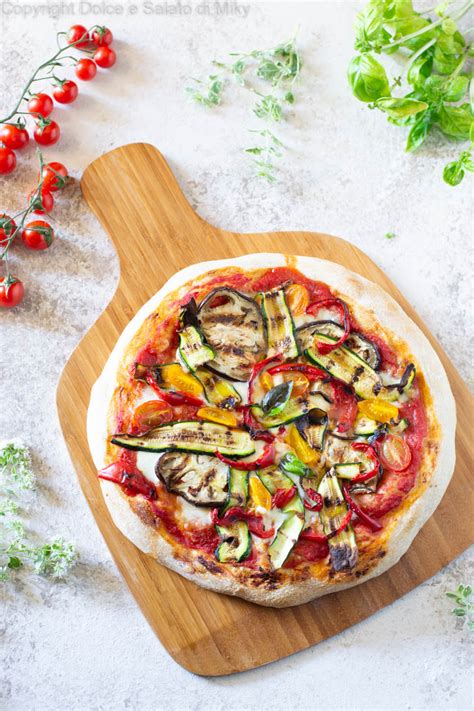 Pizza con Verdure Grigliate